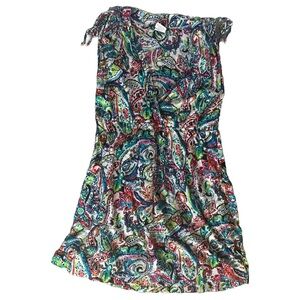 Ralph Lauren Multicolor Paisley Dress